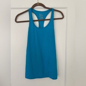 Nike Women's Vibrant Blue Racerback Tank Top